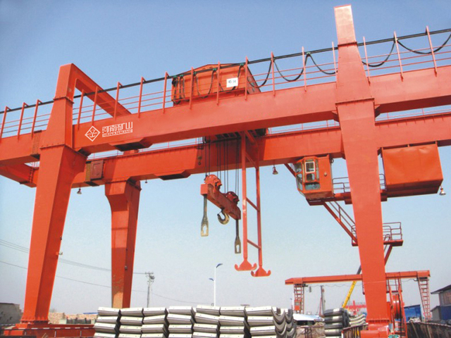 Metro costruzione gantry gru