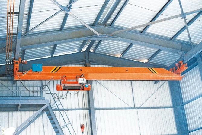Electric single-girder suspension crane