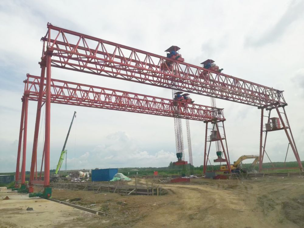 ඉදිකිරීම් අඩවිය ගැන්ට්රි දොඹකර සඳහා භාවිතා