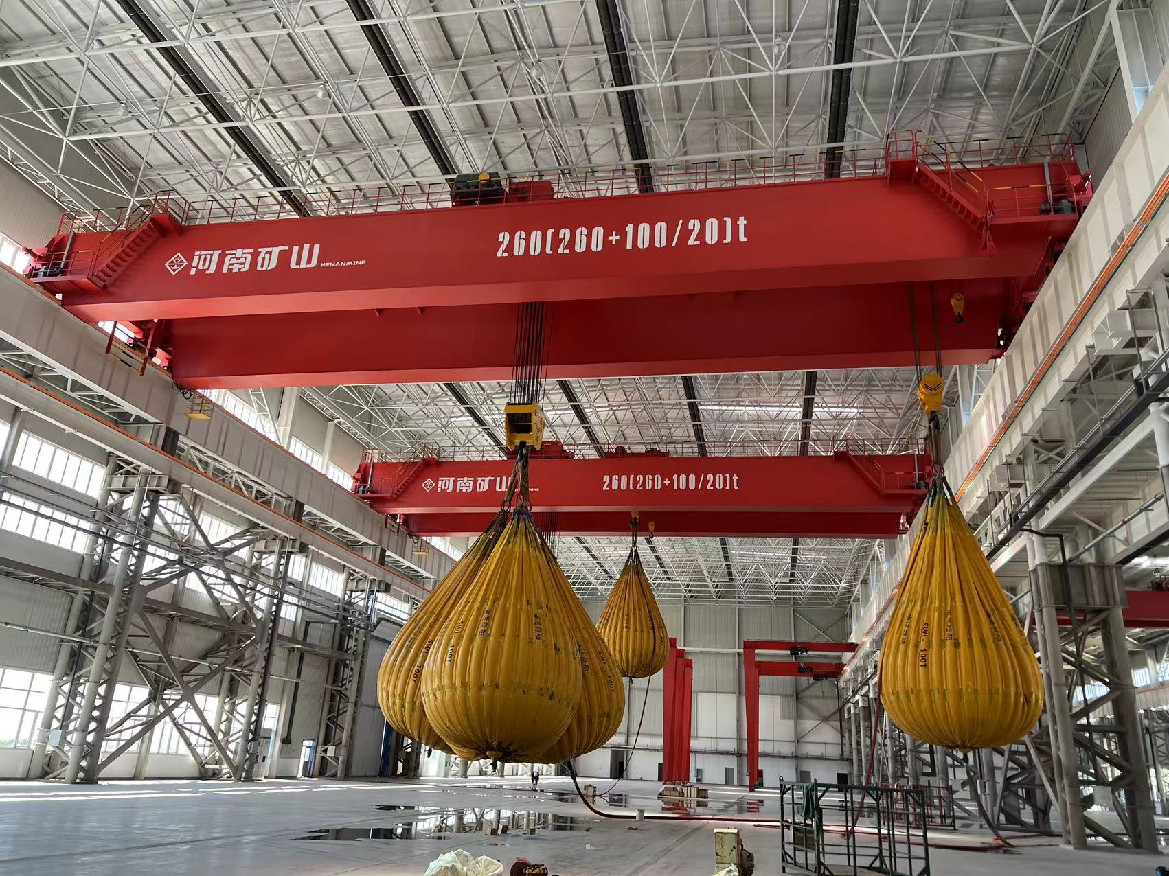 QD Electric Double-Girder Hook Bridge Crane