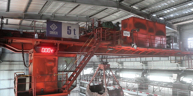 Intelligent grab cranes