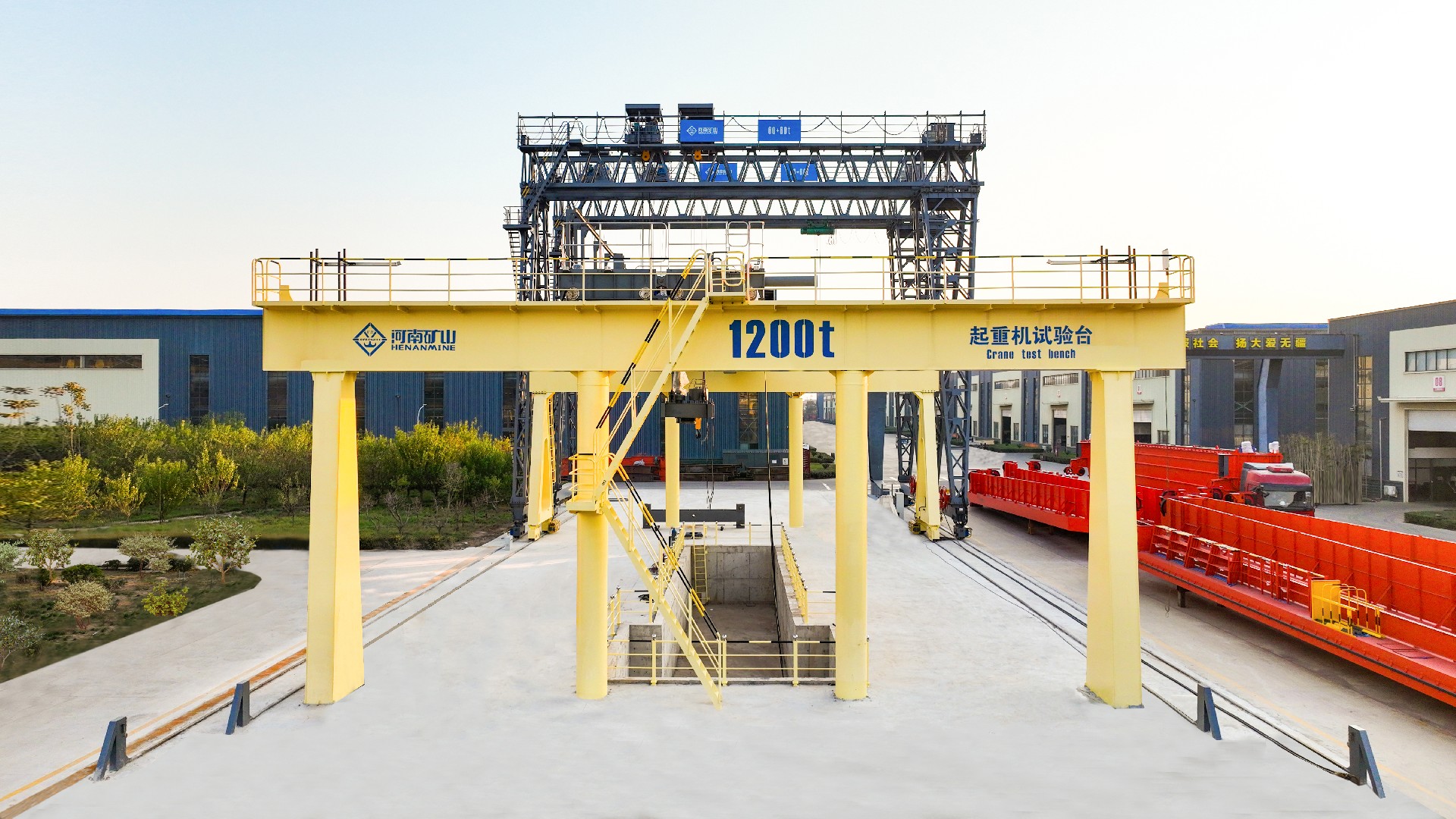 Henan mine's R&D and manufacturing of (RTG) Intelligent Container Gantry Cranes  