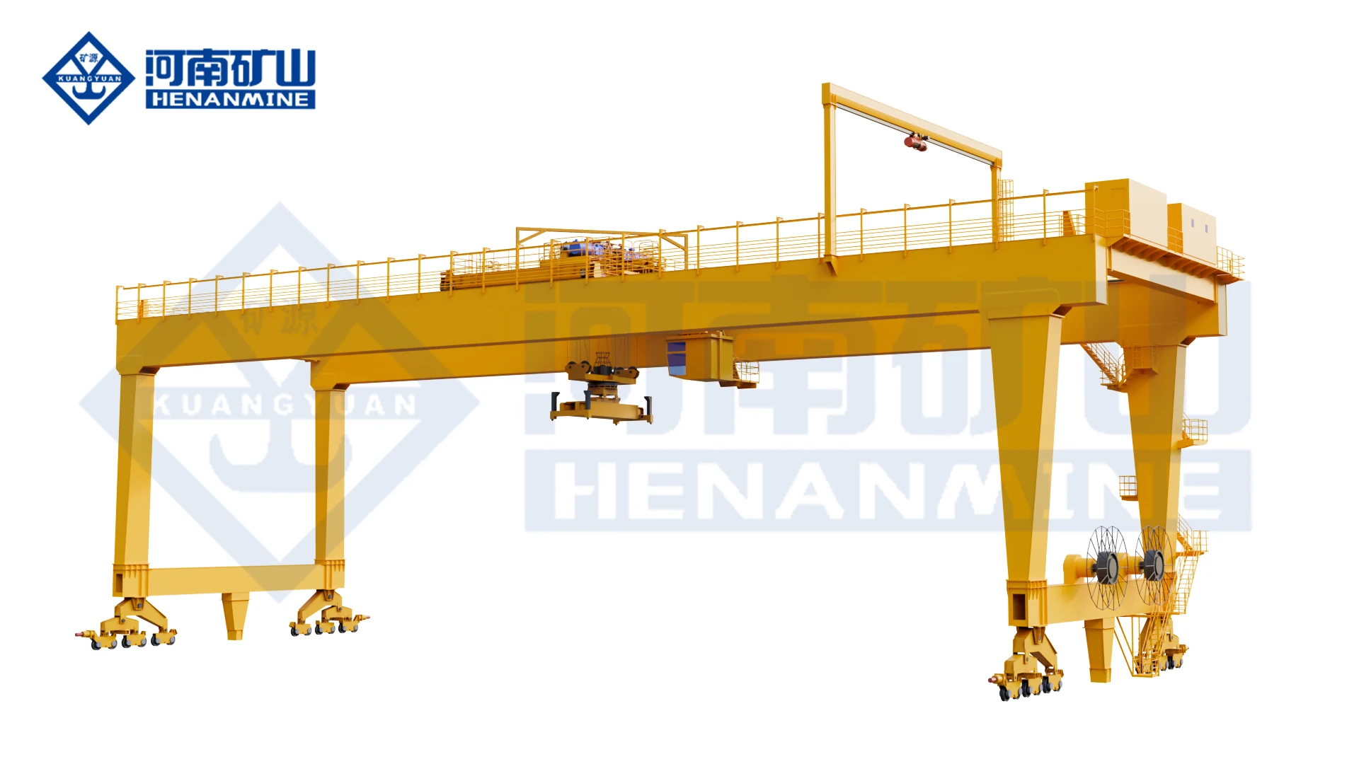 Rail-Mounted Container Gantry Crane