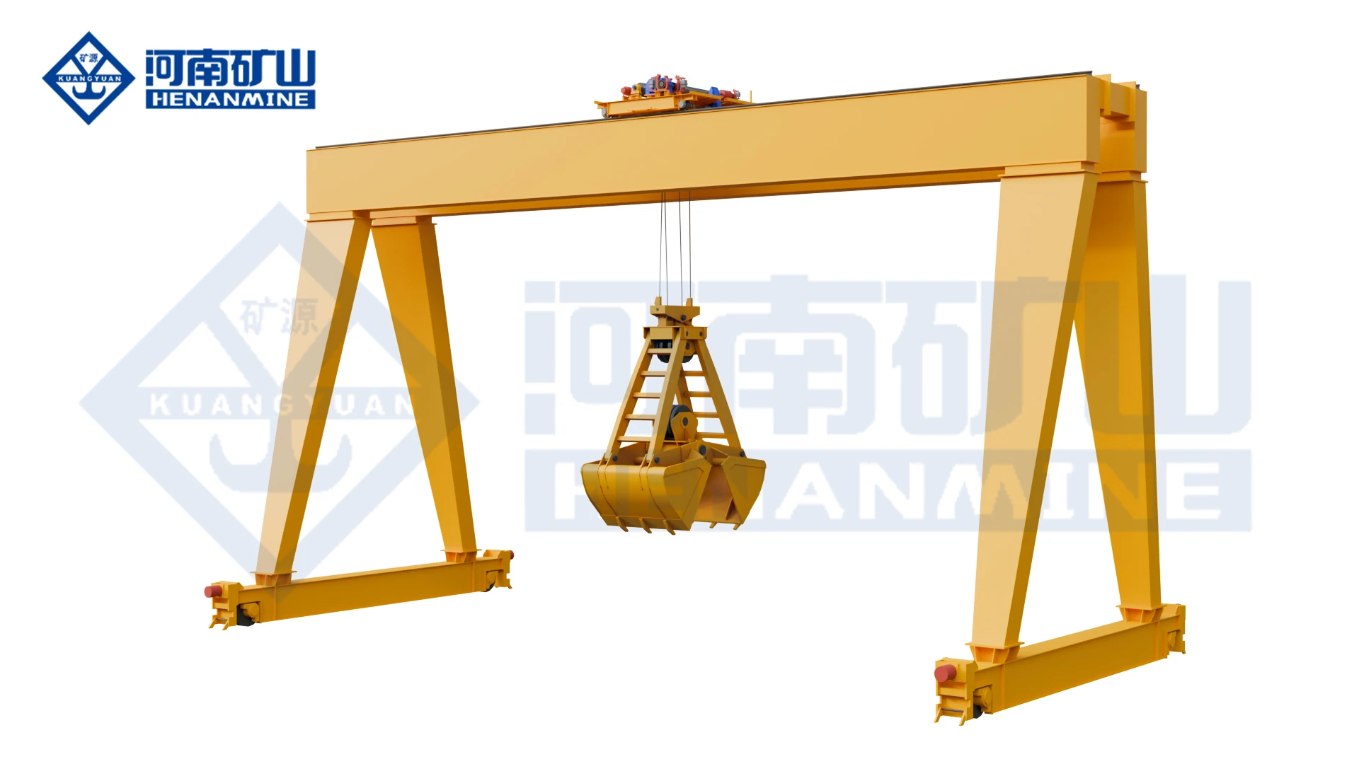 MZ Double-Girder Grab Gantry Crane