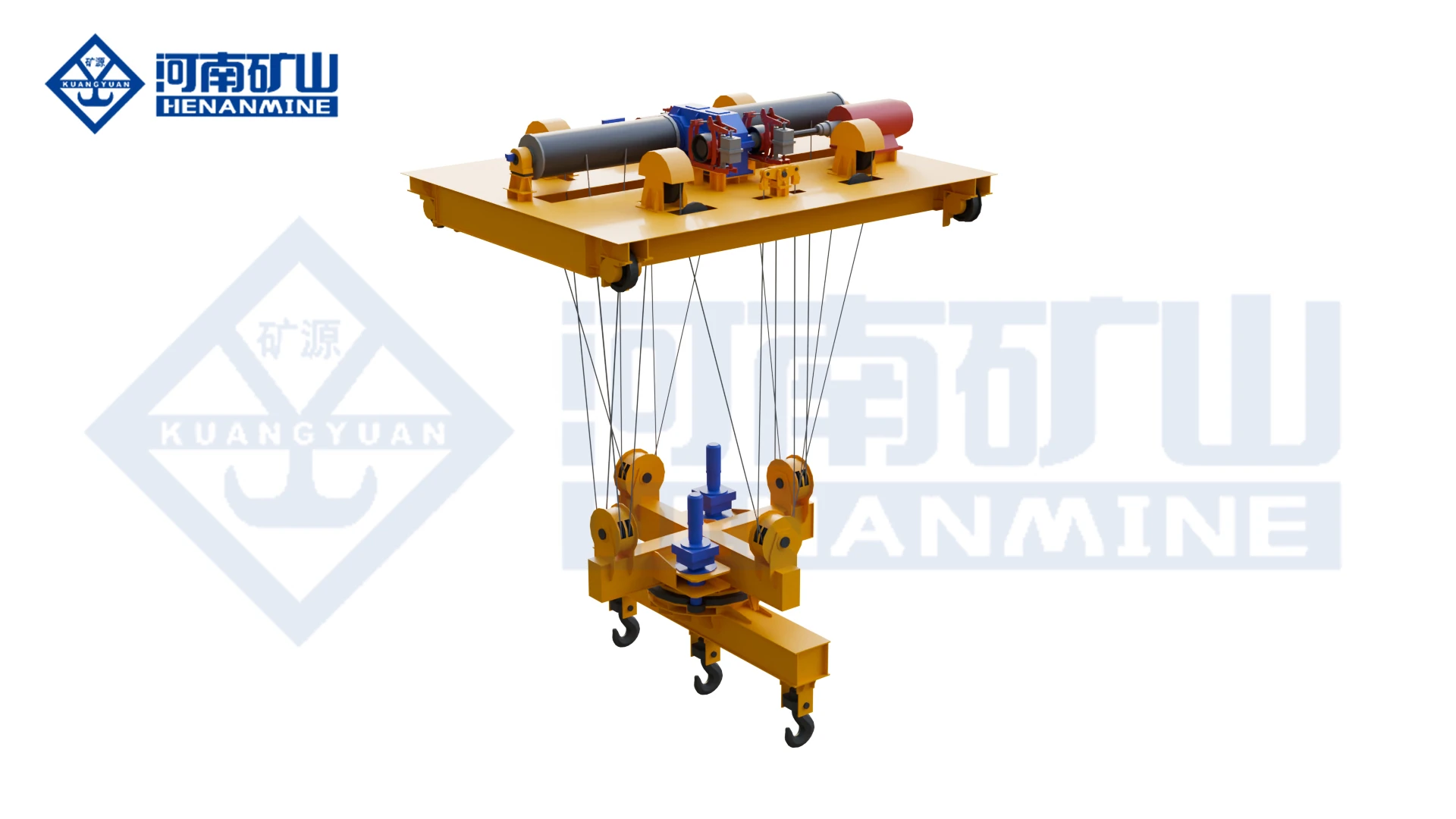 Parallel Carrier-Beam Overhead Crane