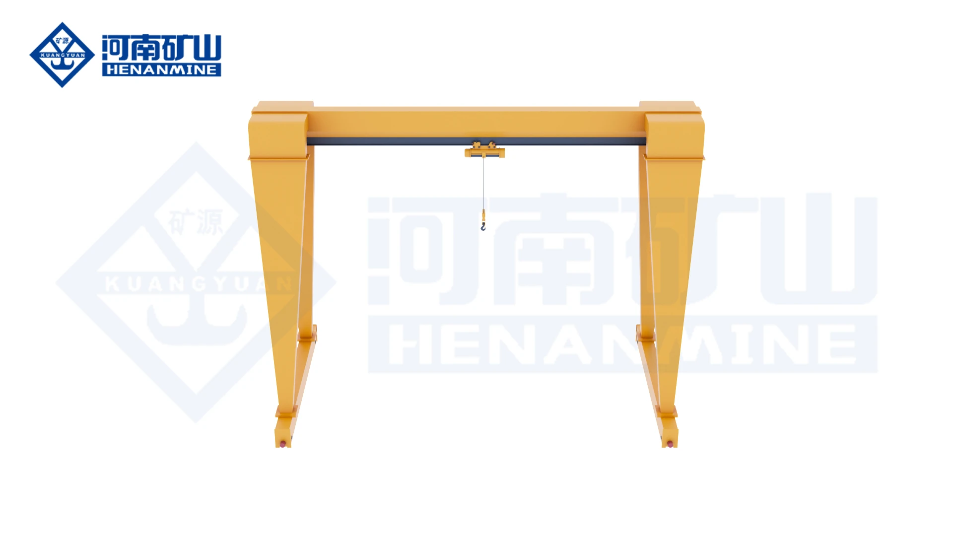 Explosion-Proof Gantry Crane — Double-Girder Configuration