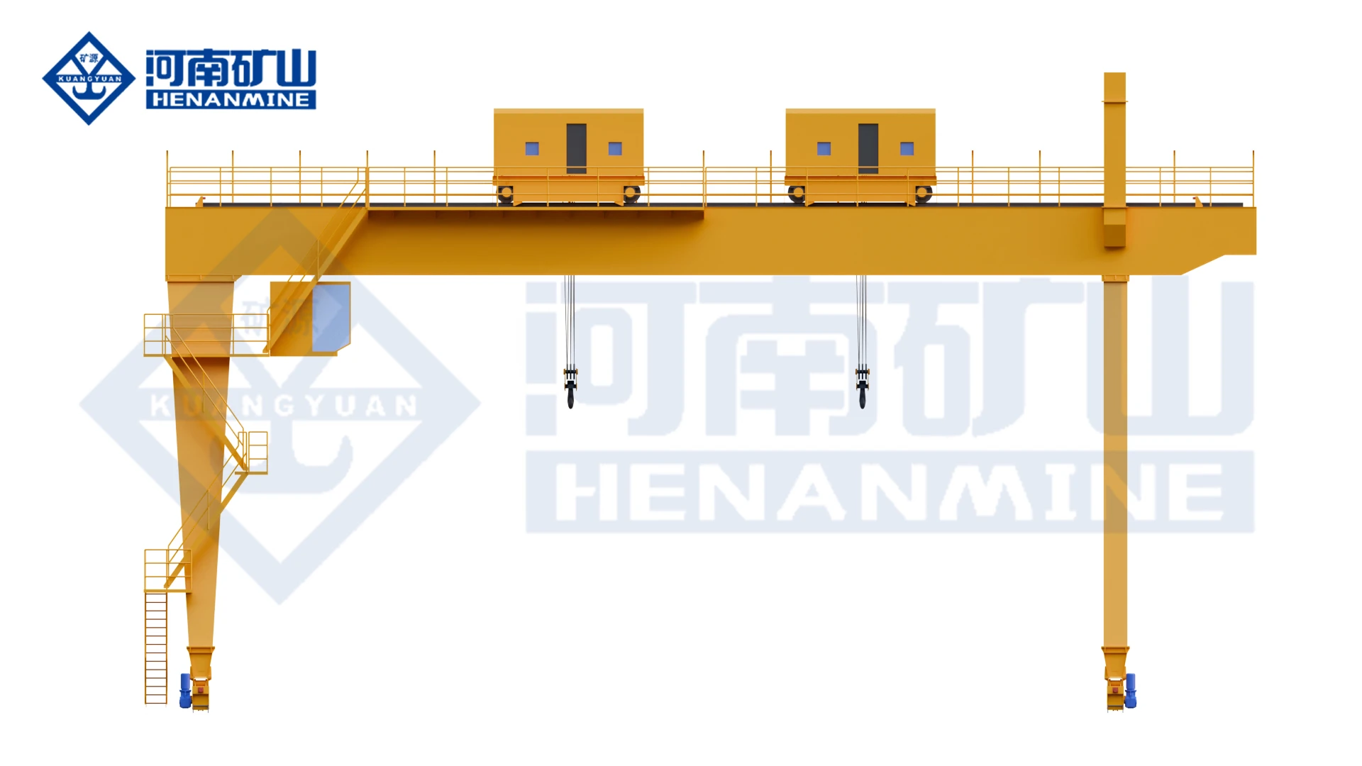 Shipbuilding Gantry Crane — Double-Main-Girder Configuration