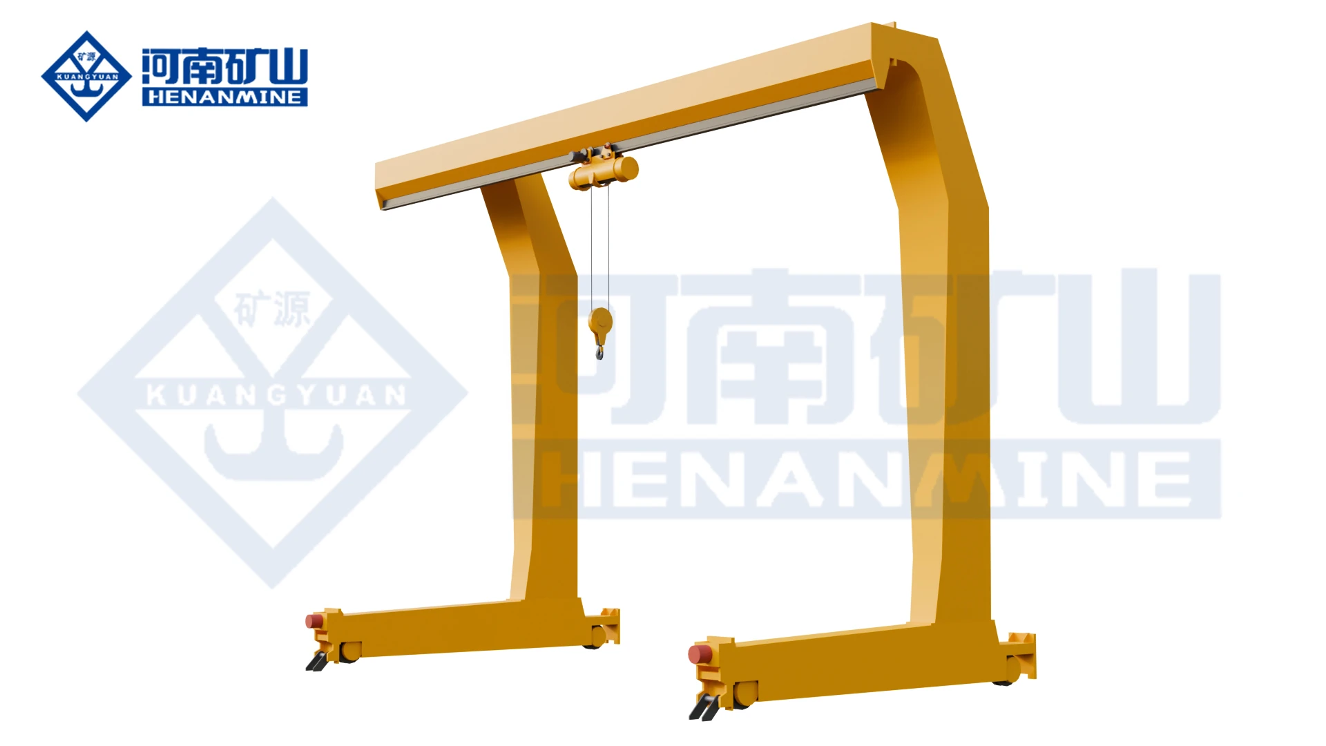 MHL L-Type Electric-Hoist Gantry Crane