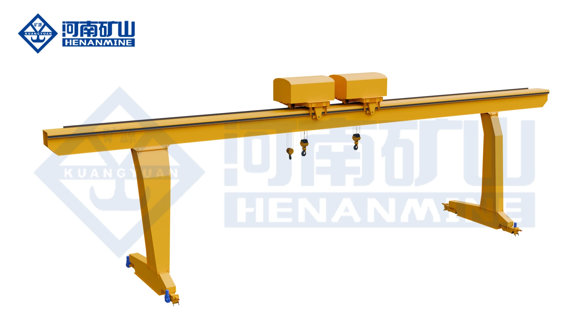 MDE Double-Trolley L-Type Gantry Crane