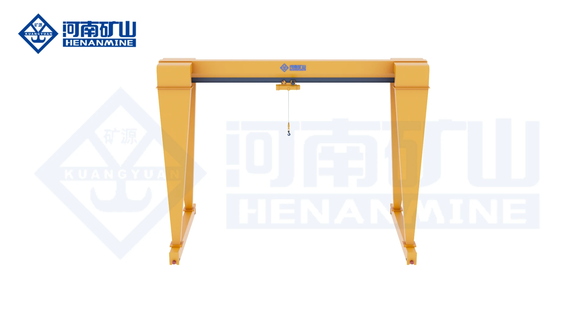 BMH Explosion-Proof Gantry Crane — Single-Girder Configuration