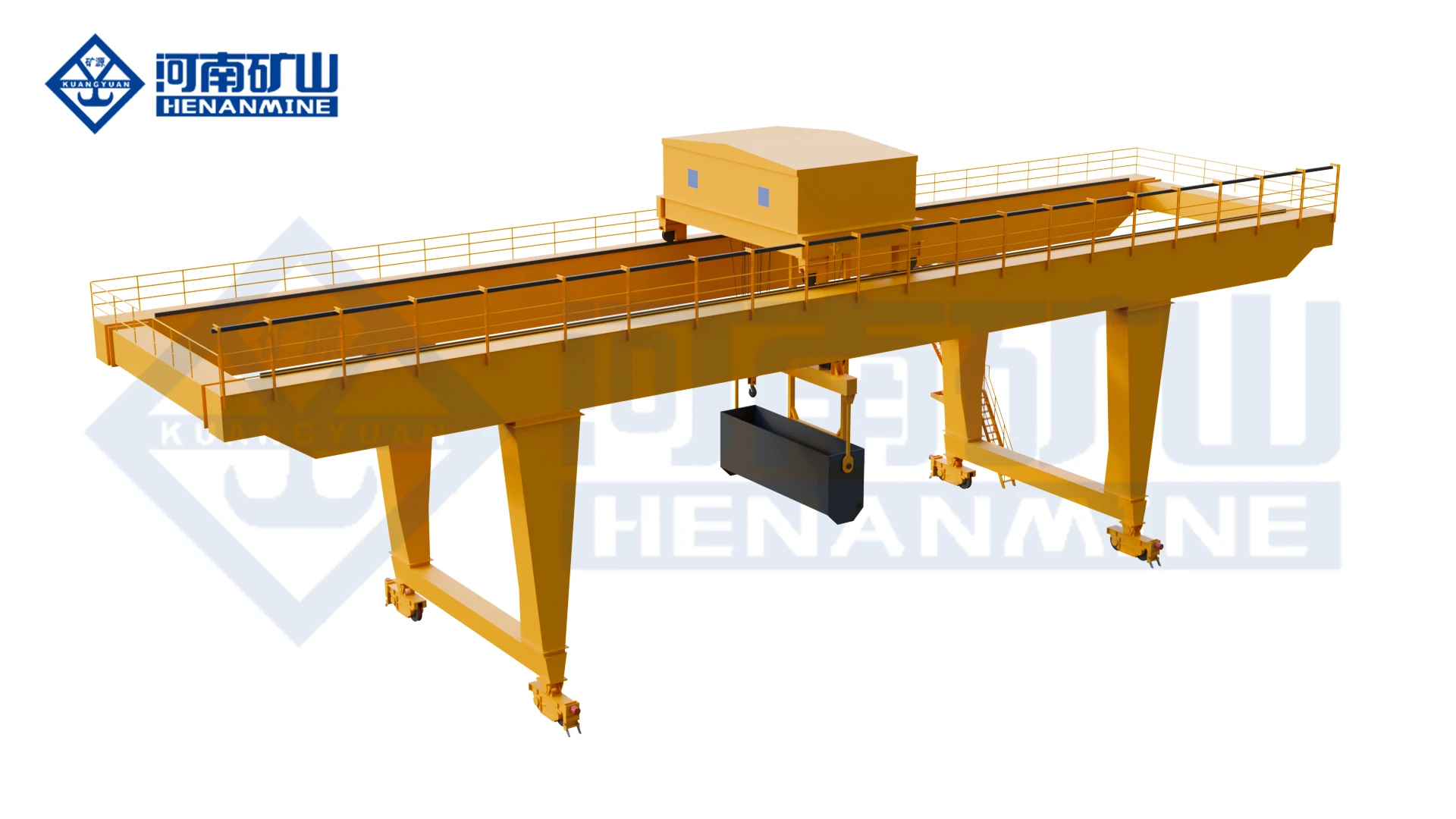 MGC Subway Slag Double-Girder Gantry Crane