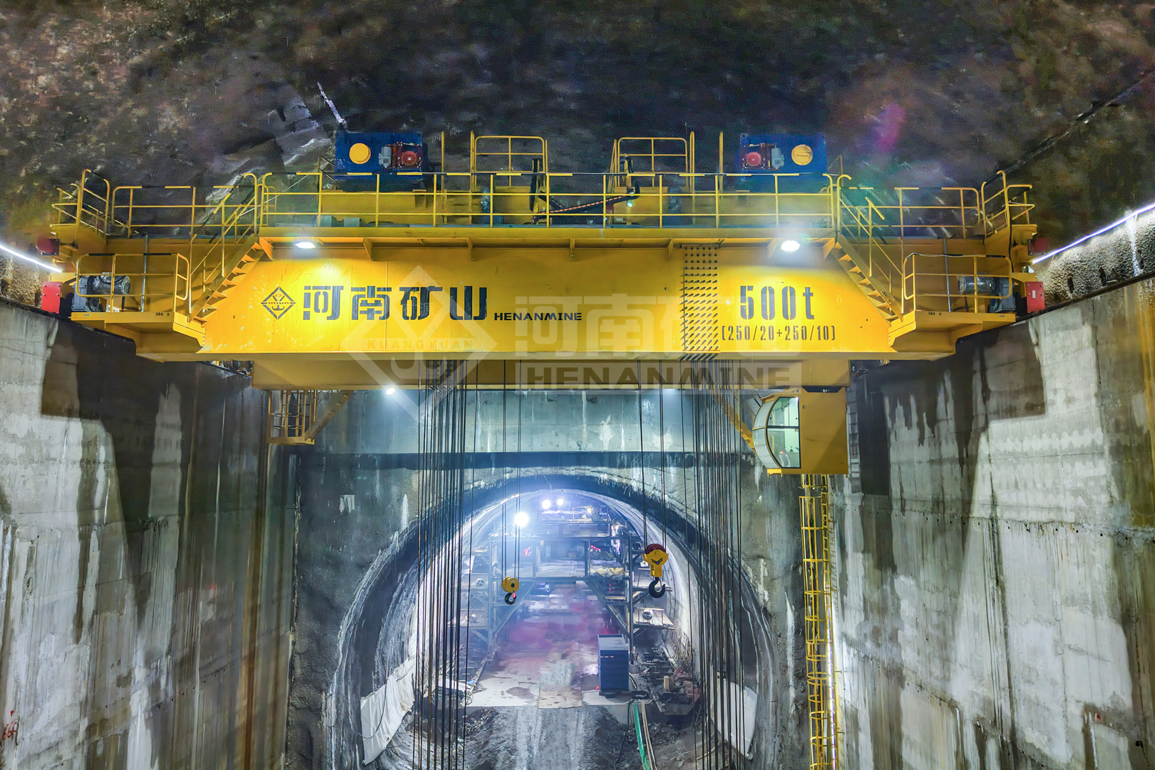 Photo from 500t Henan Mine Crane Intelligent Manufacturing