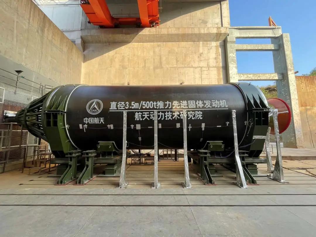 Solid rocket motor ground test project for aerospace from Henan Mine Crane's aerospace application case