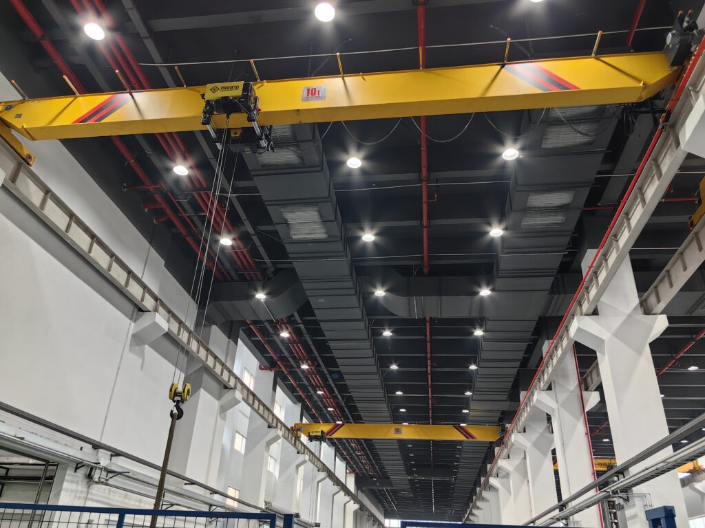 European-style single-girder overhead crane by Henan Mine Crane