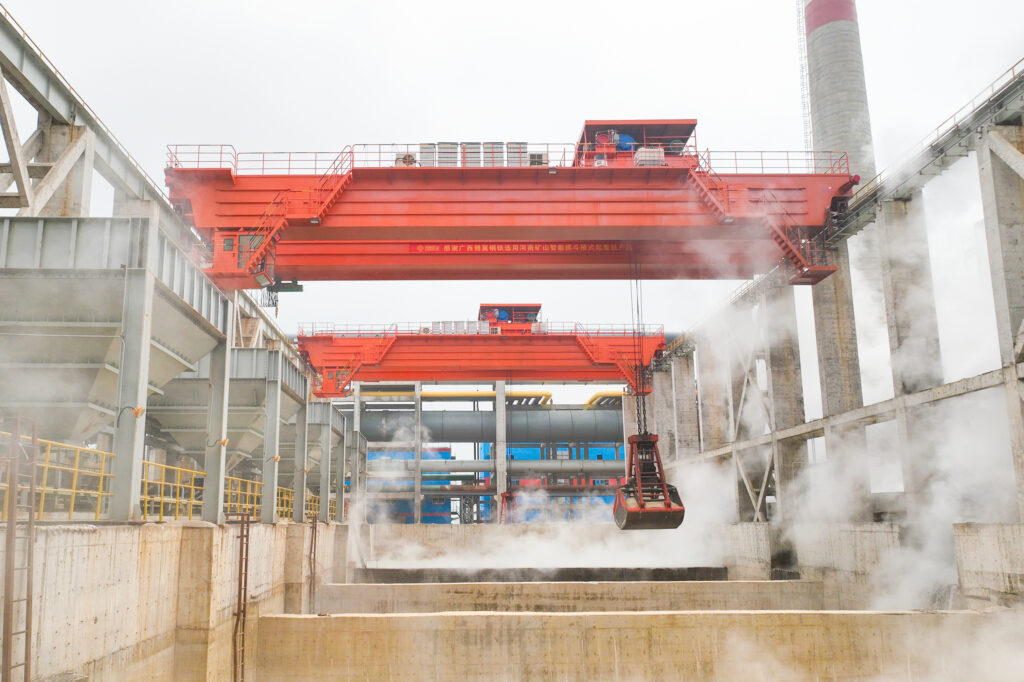 Crane application in steel and metallurgy from Henan Mine Crane's steel and metallurgy application case