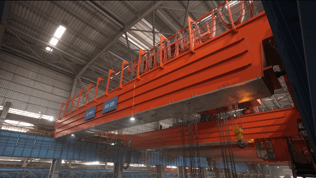 Crane application in steel and metallurgy from Henan Mine Crane's steel and metallurgy application case