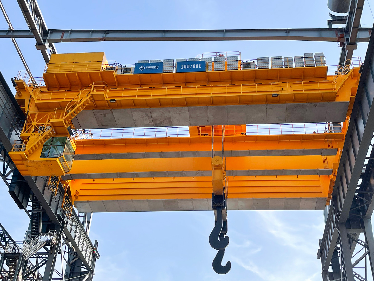 Crane application in steel and metallurgy from Henan Mine Crane's steel and metallurgy application case