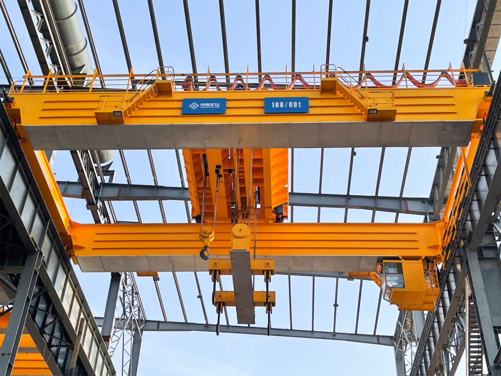 Crane application in steel and metallurgy from Henan Mine Crane's steel and metallurgy application case