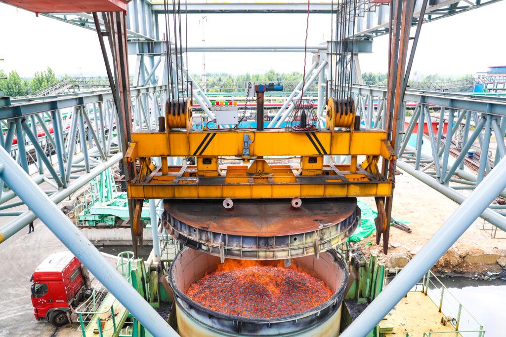 Crane application in steel and metallurgy from Henan Mine Crane's steel and metallurgy application case