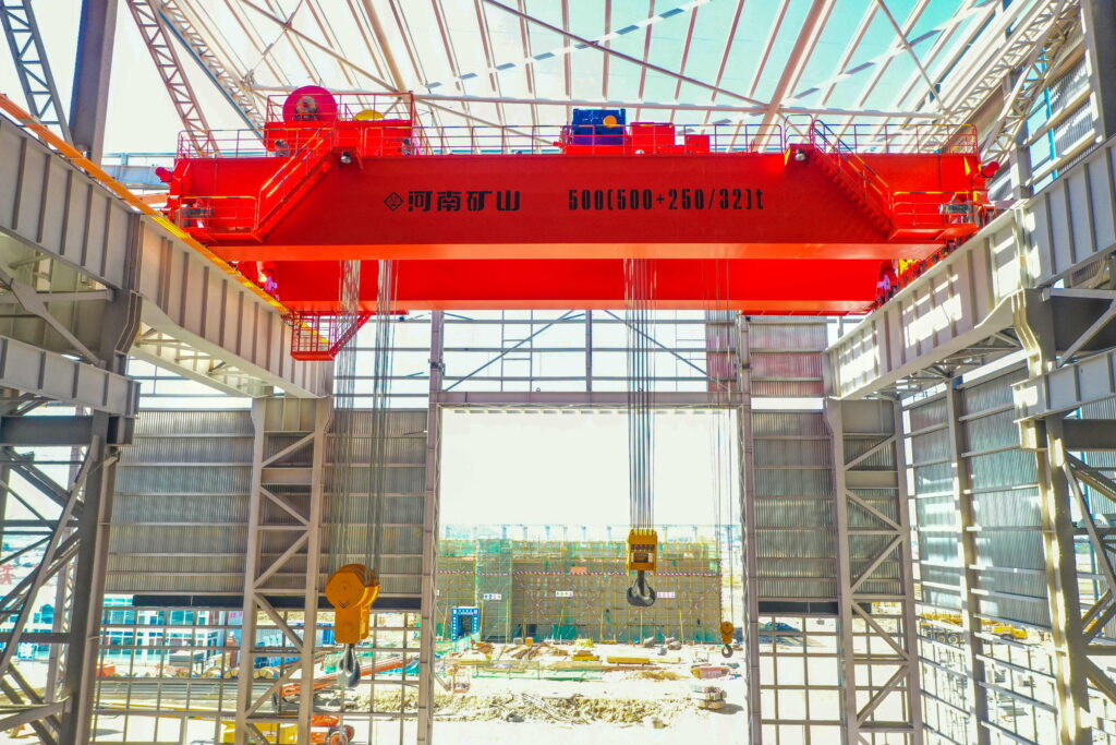 Crane application in hydropower and energy from Henan Mine Crane's hydropower and energy application case