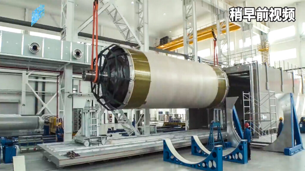 Solid rocket motor ground test project for aerospace from Henan Mine Crane's aerospace application case