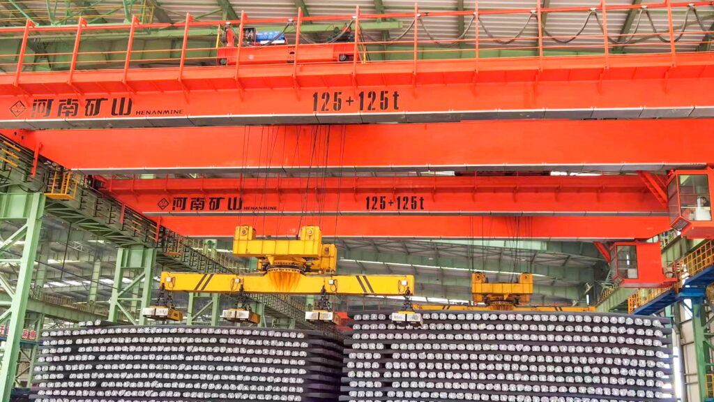 Crane application in industrial manufacturing from Henan Mine Crane's industrial manufacturing application case