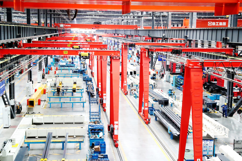Crane application in industrial manufacturing from Henan Mine Crane's industrial manufacturing application case