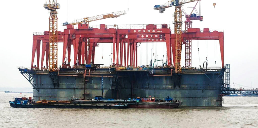 Crane application in construction and infrastructure from Henan Mine Crane's construction and infrastructure application case