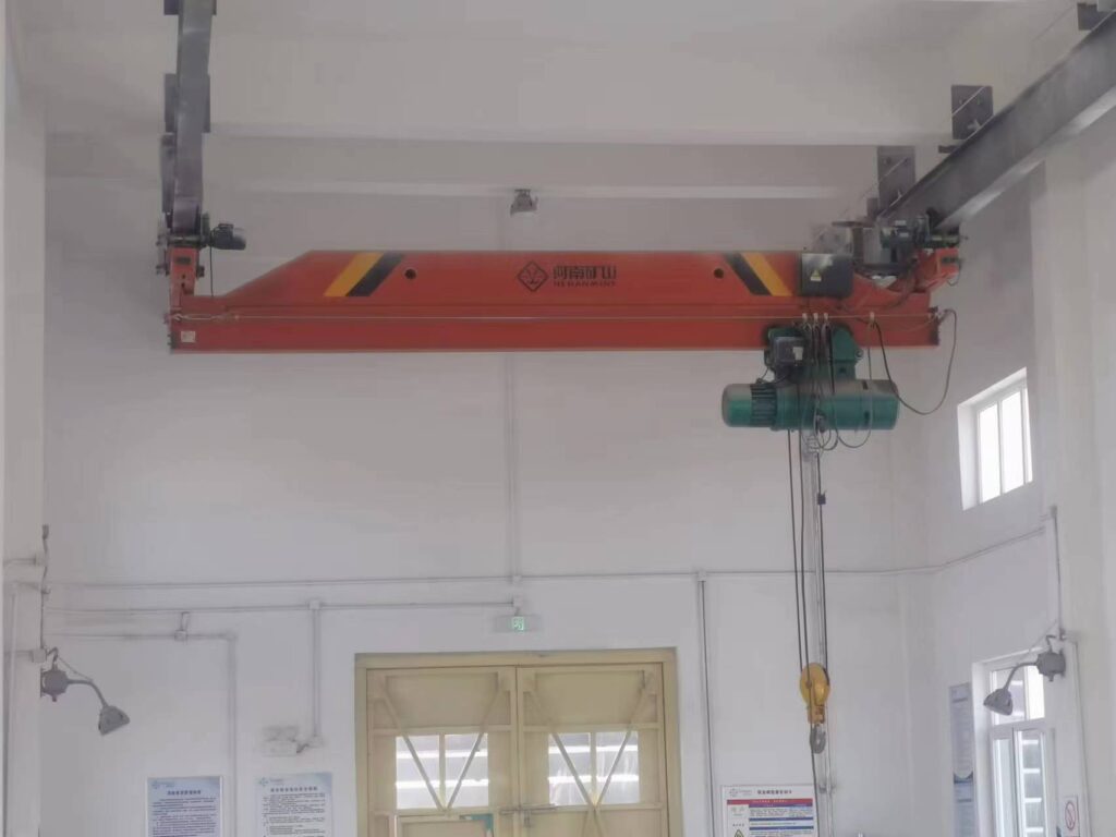 Electric suspension crane by Henan Mine Crane