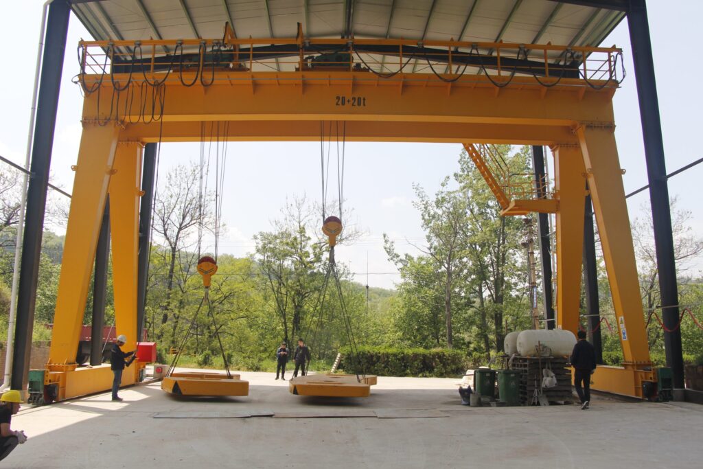 Explosion-proof dual-trolley overhead crane by Henan Mine Crane