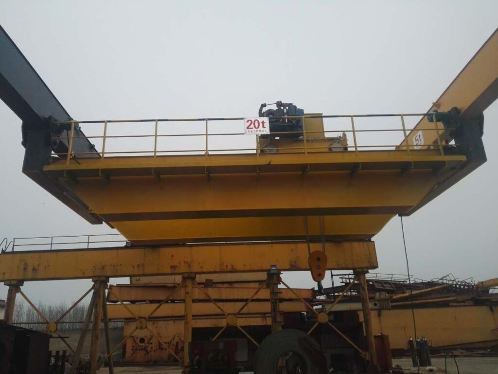 Double-girder suspension crane by Henan Mine Crane
