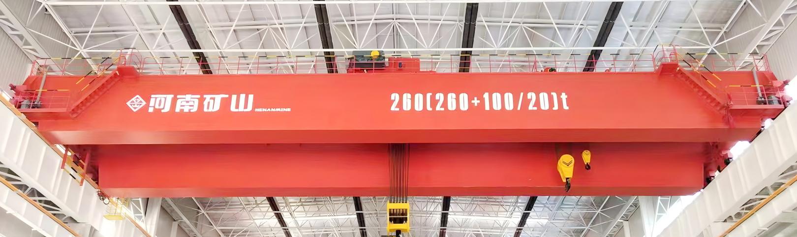 Multi-hook overhead crane for offshore wind equipment assembly