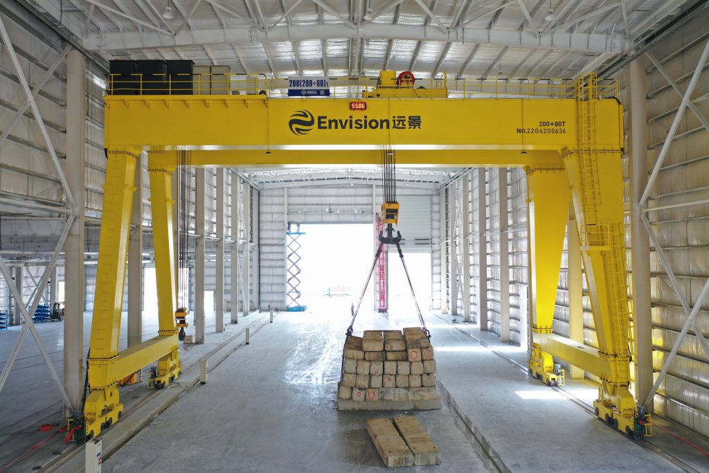 Dual-trolley double-girder gantry crane by Henan Mine Crane