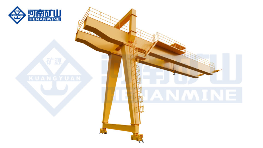 Double-girder gantry crane product image by Henan Mine Crane