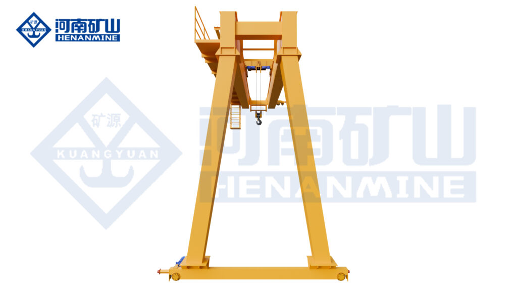 Double-girder gantry crane product image by Henan Mine Crane