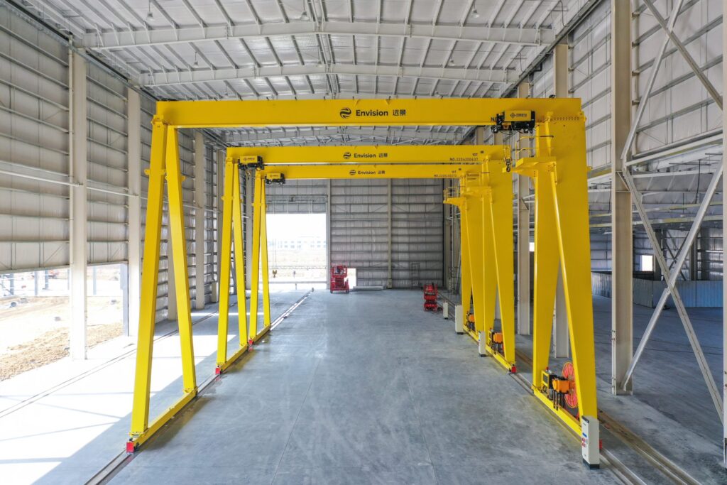 Double-girder gantry crane by Henan Mine Crane