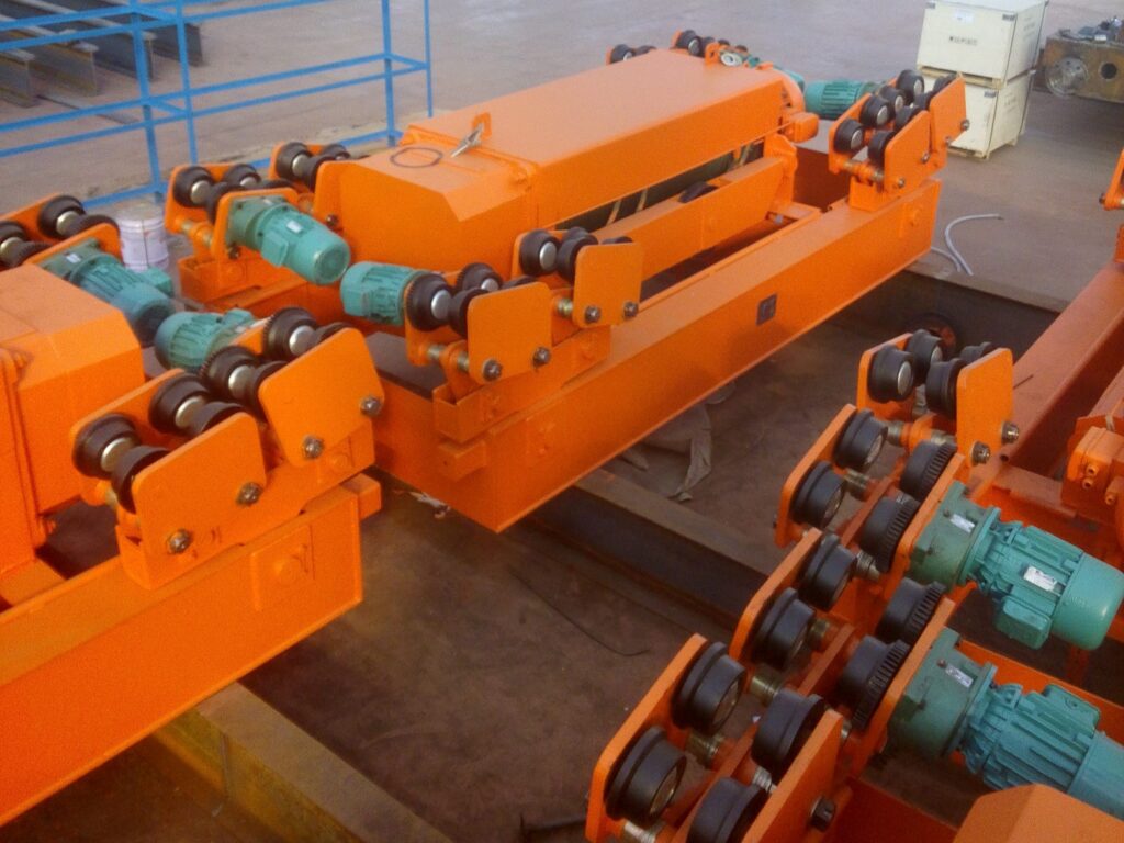 Double-girder suspended transfer crane by Henan Mine Crane