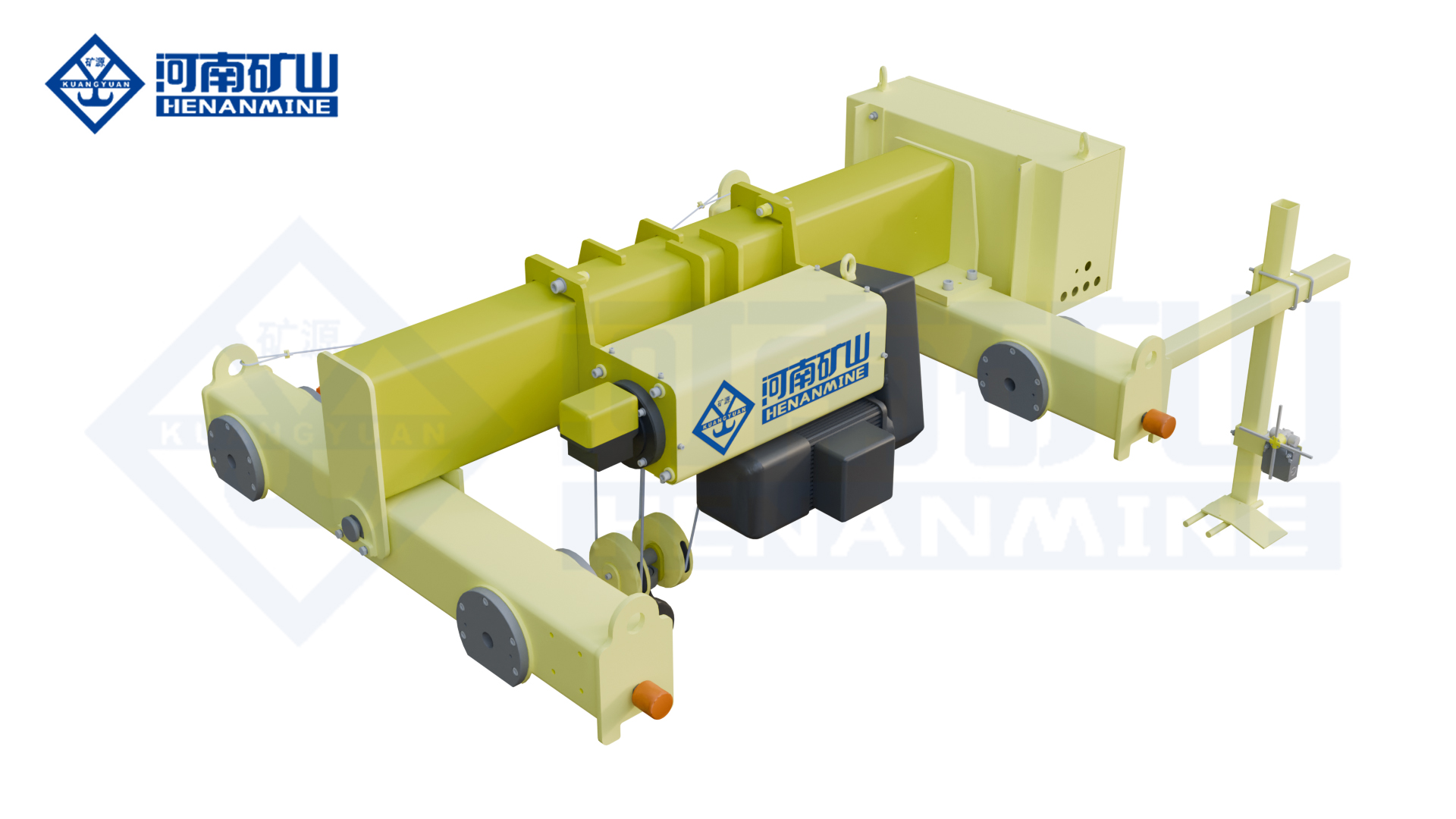 KSS double-trolley wire rope electric hoist arrangement