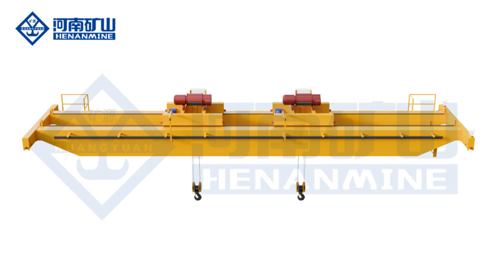 Dual-trolley electric hoist overhead crane by Henan Mine Crane