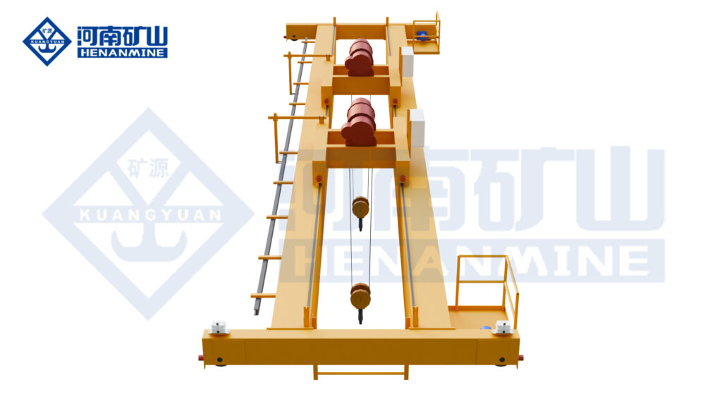 Dual-trolley electric hoist overhead crane by Henan Mine Crane