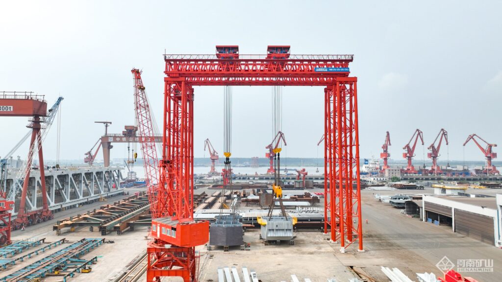 Engineering gantry crane by Henan Mine Crane