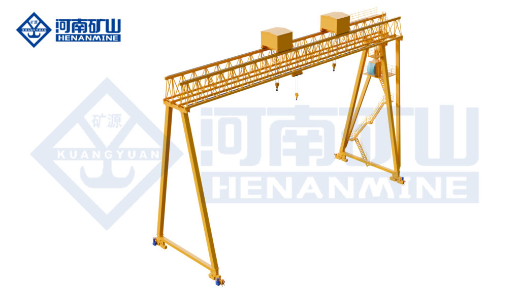 Henan Mine Crane Double-Trolley Truss Gantry Crane (MEH)