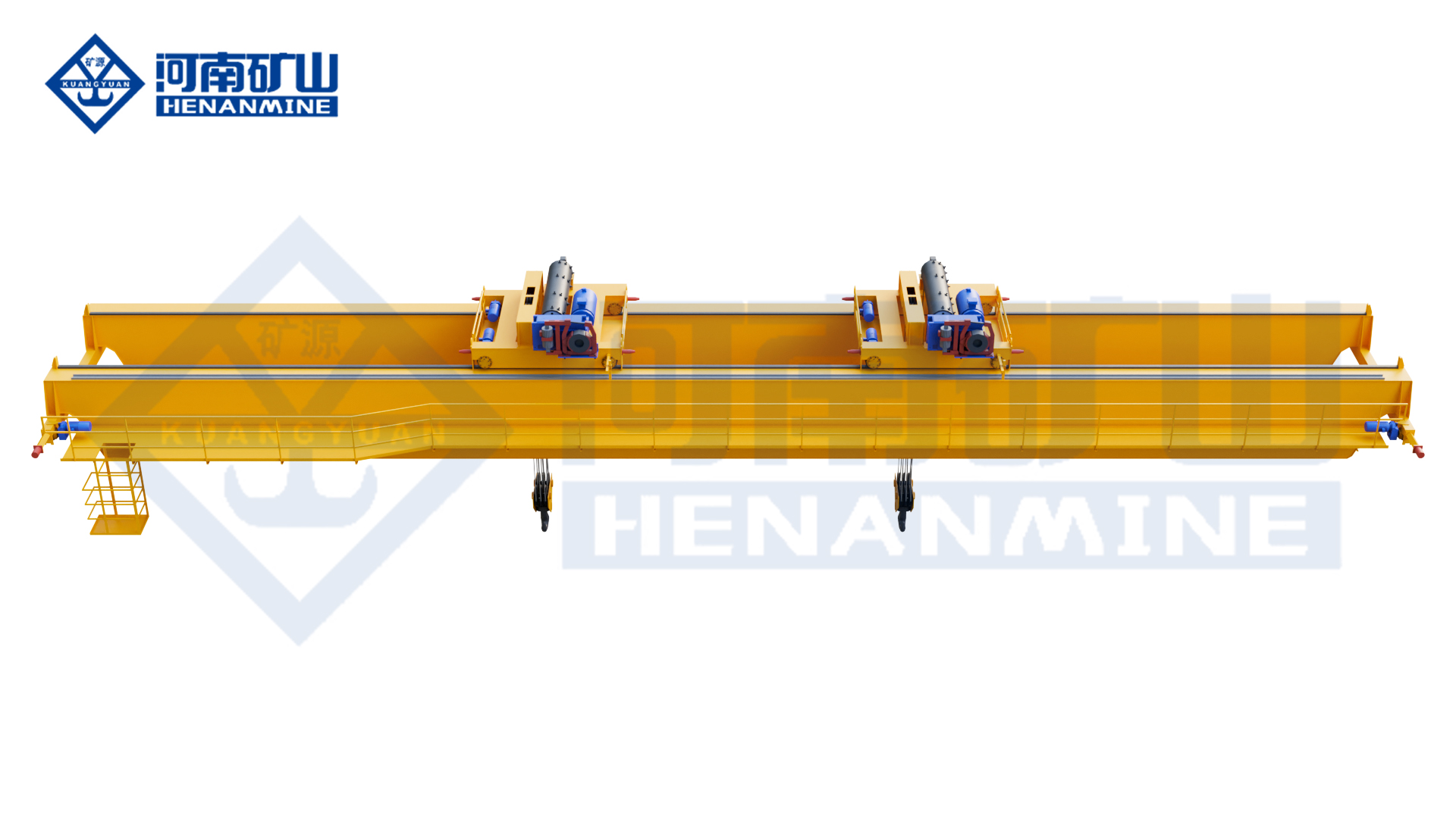 Henan Mine Crane KSQE KSQE New-Design Double-Trolley Crane