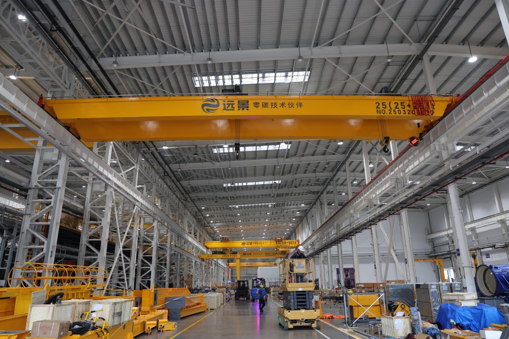 Dual-trolley double-girder overhead crane by Henan Mine Crane