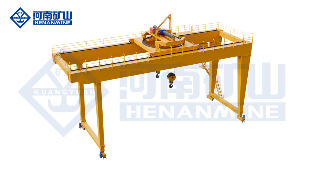 Electromagnetic gantry crane product image by Henan Mine Crane