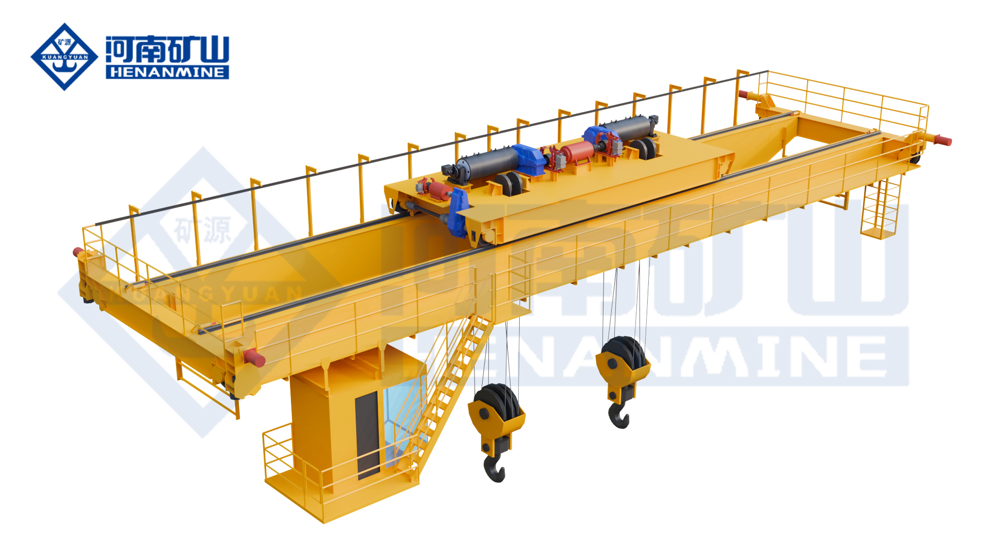QL electromagnetic carrier-beam overhead crane by Henan Mine Crane