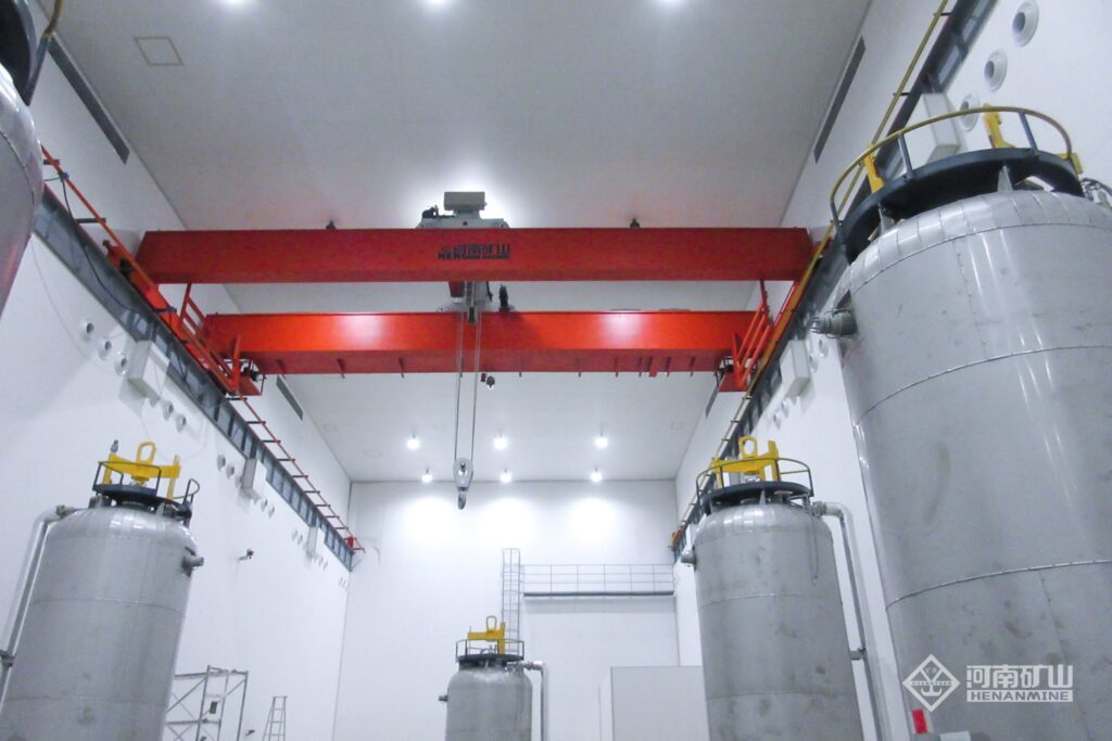 Cleanroom explosion-proof double-girder overhead crane by Henan Mine Crane