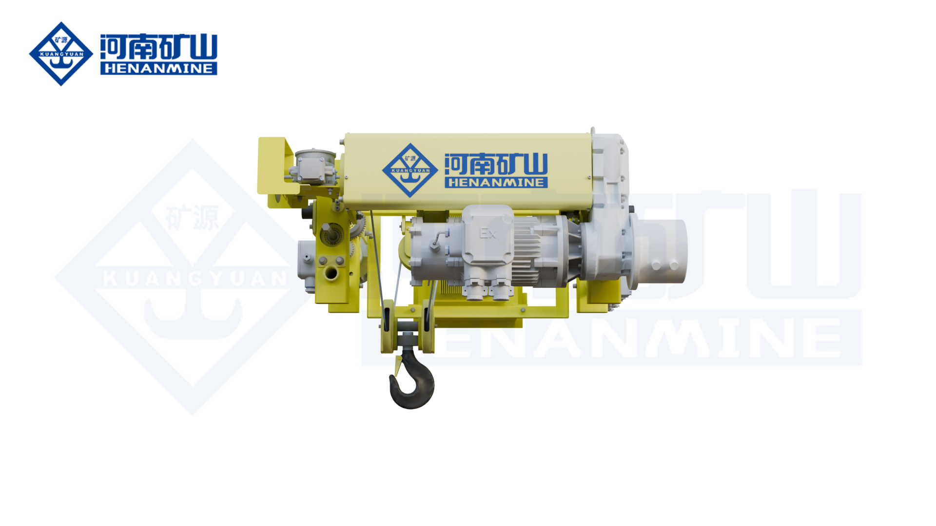 BKS explosion-proof wire rope electric hoist by Henan Mine Crane