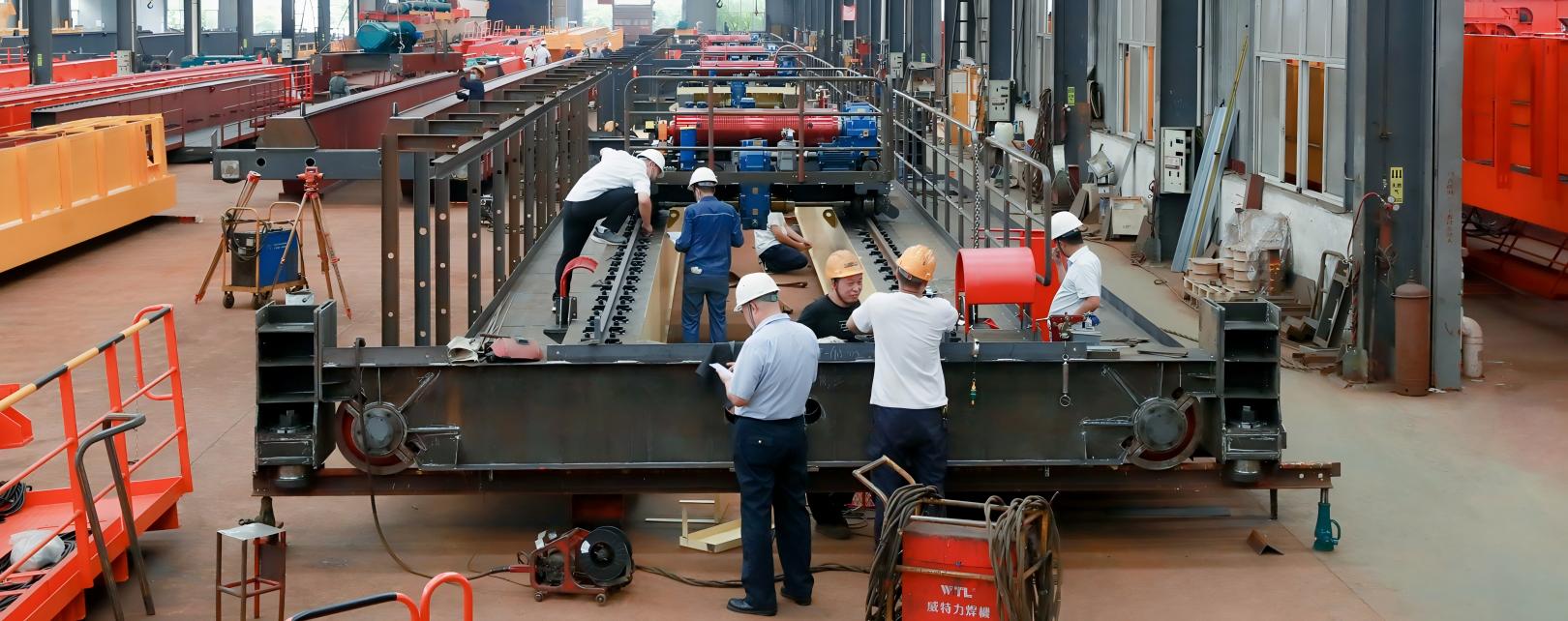 Lanzhou Baohang carbon materials crane project from Henan Mine Crane's new energy and advanced materials application case
