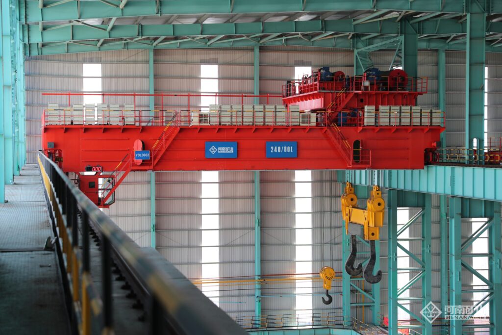 Double-girder foundry overhead crane by Henan Mine Crane
